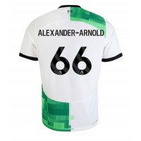 Camiseta Liverpool Alexander-Arnold #66 Segunda Equipación Replica 2023-24 mangas cortas